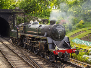 Картинка техника паровозы железная дорога паровоз