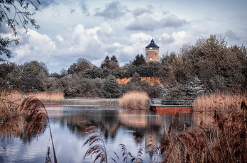 Картинка ziegeleipark+heilbronn города -+пейзажи камыш река