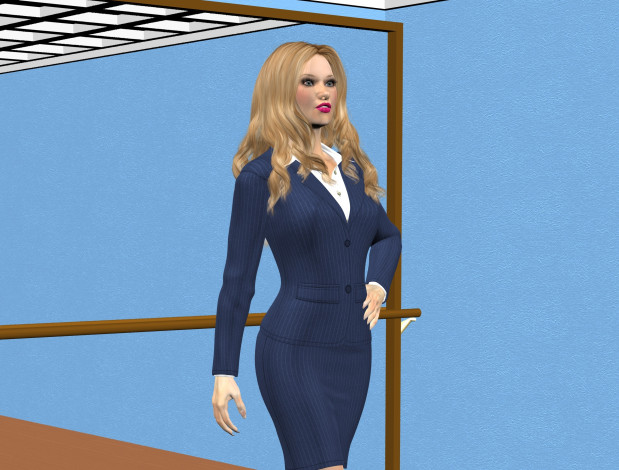 Обои картинки фото 3д графика, люди , people, девушка, взгляд, фон