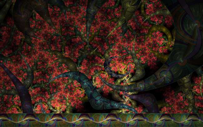 Обои картинки фото 3д графика, фракталы , fractal, узор, фон, цвета