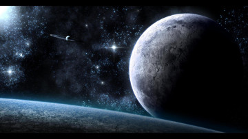 Картинка космос арт вселенная планеты звёзды созвездия