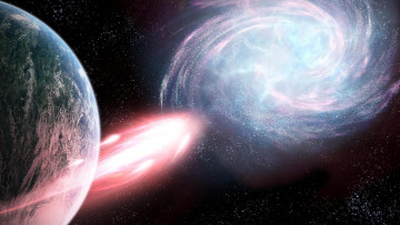 Картинка космос арт вселенная планеты звёзды созвездия