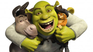 Картинка мультфильмы shrek+forever+after персонажи