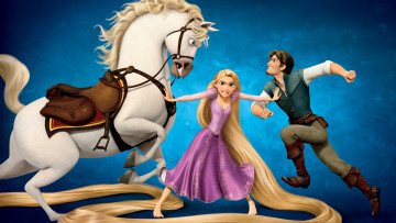 обоя мультфильмы, tangled, персонаж