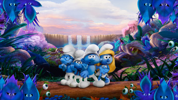Картинка smurfs +the+lost+village мультфильмы персонажи