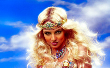 Картинка britney+spears музыка певица корона девушка britney spears блондинка