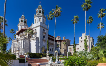Картинка hearst+castle города -+дворцы +замки +крепости замок парк