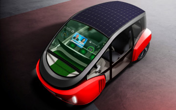 Картинка rinspeed+oasis+2017 автомобили 3д oasis rinspeed 2017