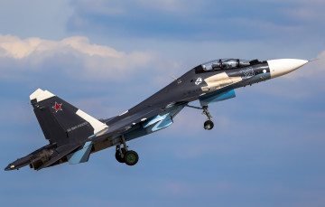 Картинка su-30sm авиация боевые+самолёты истребитель