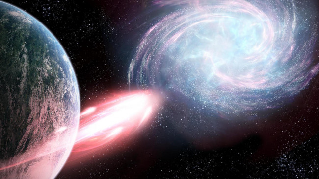 Обои картинки фото космос, арт, вселенная, планеты, звёзды, созвездия