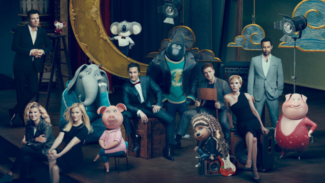 Обои картинки фото мультфильмы, sing, персонажи