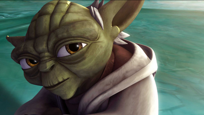 Обои картинки фото star wars,  the clone wars, мультфильмы, персонаж
