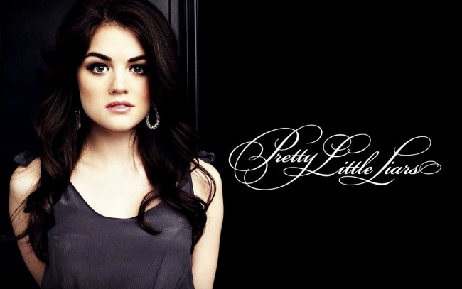 Обои картинки фото кино фильмы, pretty little liars, lucy, hale, aria, montgomery