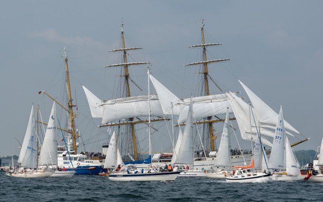 Обои картинки фото корабли, парусники, мачты, паруса