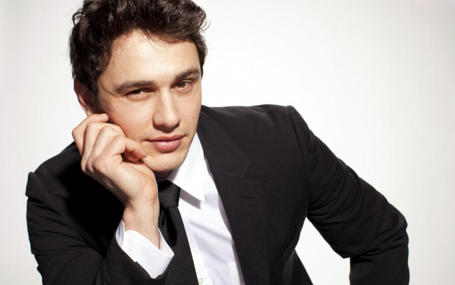 Обои картинки фото мужчины, james franco, жест