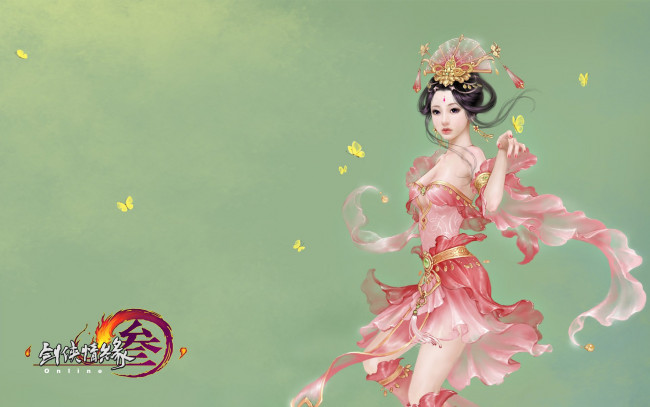 Обои картинки фото видео игры, jx online 3, девушка