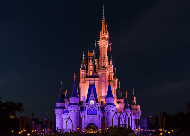 Обои картинки фото города, диснейленд, замок