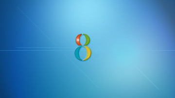 Картинка компьютеры windows+8 фон логотип