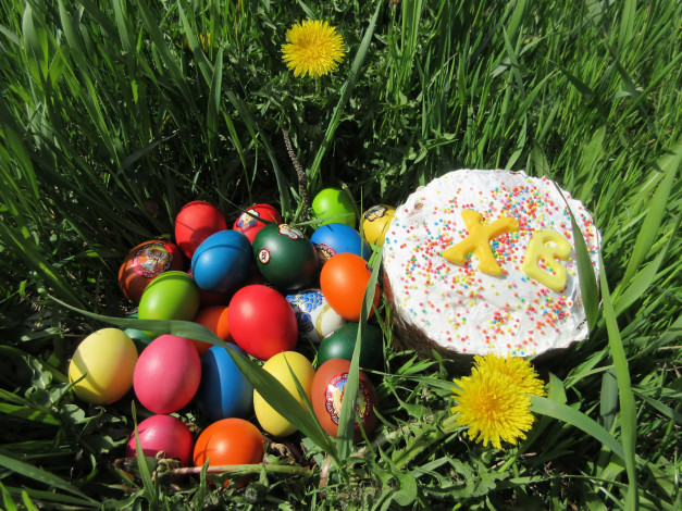 Обои картинки фото праздничные, пасха, яйца, весна, 2018