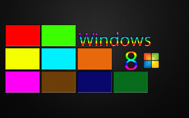 Обои картинки фото компьютеры, windows 8, логотип, фон