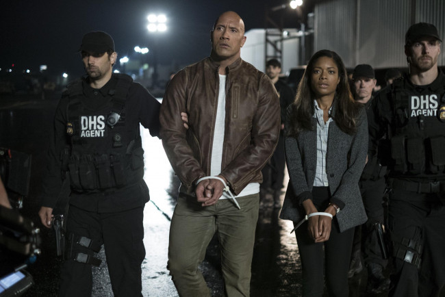 Обои картинки фото рэмпейдж , 2018, кино фильмы, rampage, фантастика, боевик, дуэйн, джонсон, наоми, харрис