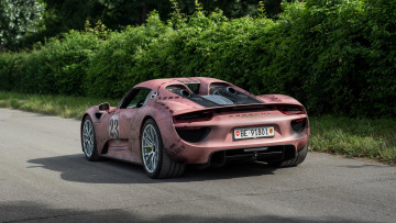 Картинка автомобили porsche 918 spyder