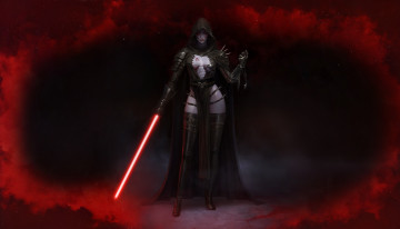 Картинка фэнтези _star+wars asajj ventress