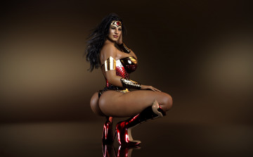 Картинка 3д+графика фантазия+ fantasy девушка фон взгляд униформа