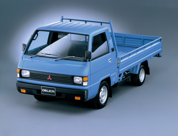 Обои картинки фото автомобили, mitsubishi, delica