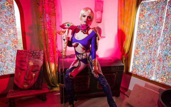 Обои картинки фото девушки, carly rae summers, косплей, cosplay, carly, rae, summers