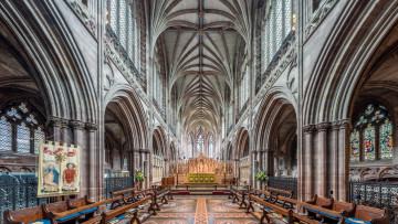 Картинка lichfield staffordshire england интерьер убранство +роспись+храма