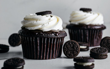 Картинка еда пирожные +кексы +печенье капкейки