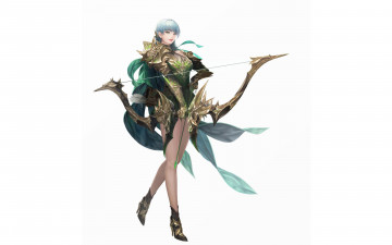 Картинка фэнтези девушки девушка лук