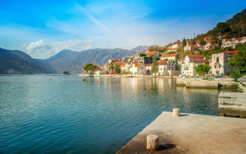 Картинка perast montenegro города -+панорамы