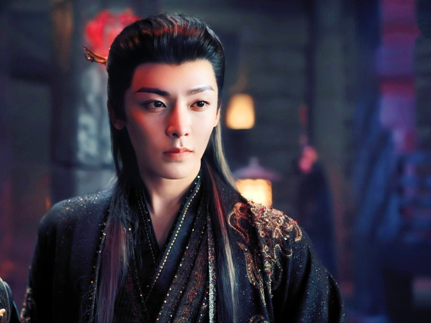 Обои картинки фото кино фильмы, fangs of fortune, демон, лицо