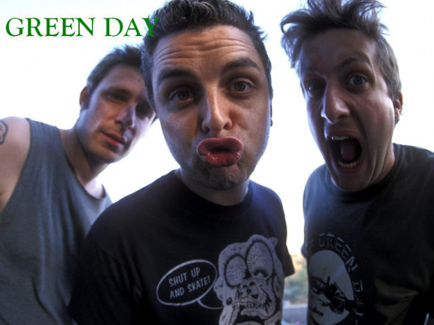 Обои картинки фото green, day, музыка