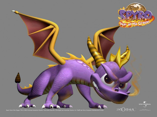 Обои картинки фото видео, игры, spyro, year, of, the, dragon