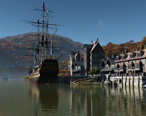 Картинка корабли 3d