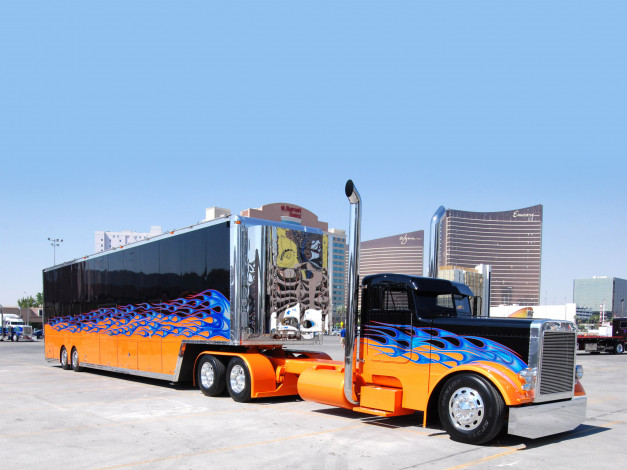 Обои картинки фото автомобили, peterbilt