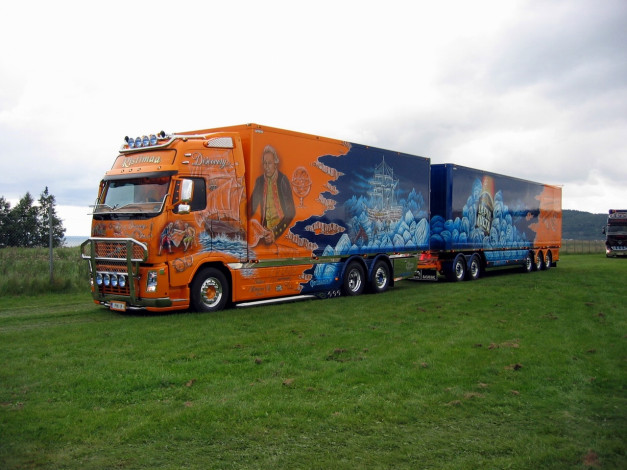 Обои картинки фото автомобили, volvo, trucks