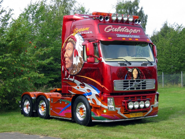 Обои картинки фото автомобили, volvo, trucks