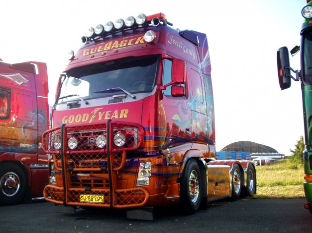 Обои картинки фото автомобили, volvo, trucks