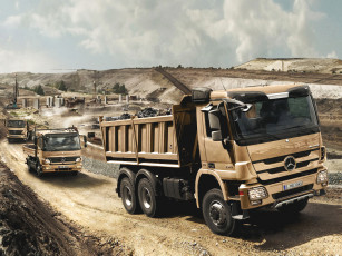 Картинка автомобили mercedes trucks