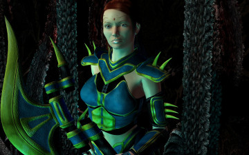 Картинка 3д графика amazon амазонки