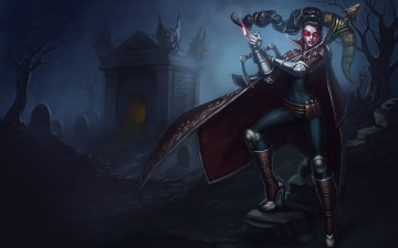 Картинка league of legends видео игры vayne