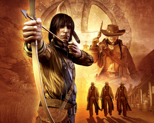 Обои картинки фото call, of, juarez, видео, игры