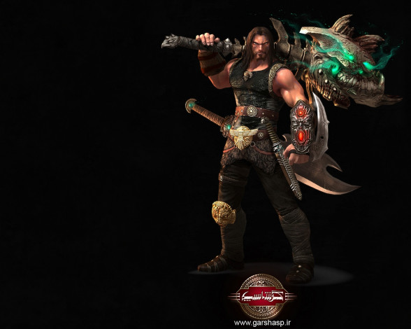 Обои картинки фото garshasp, the, monster, slayer, видео, игры