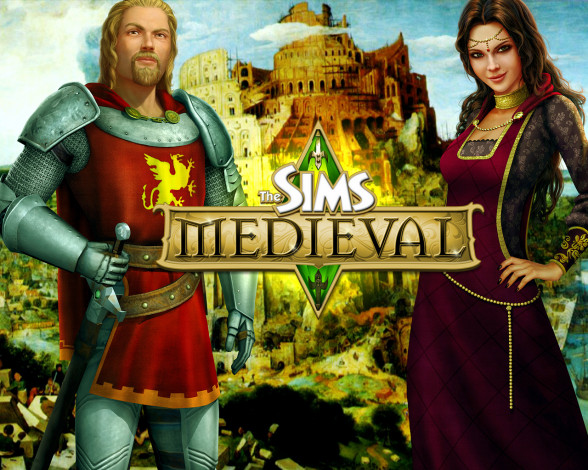 Обои картинки фото the, sims, medieval, видео, игры