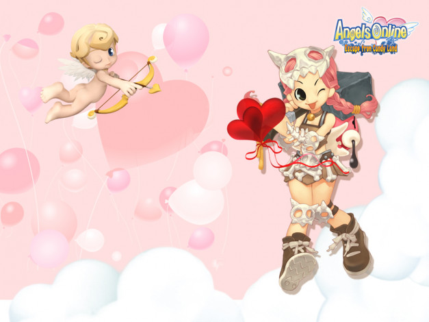 Обои картинки фото видео, игры, angels, online