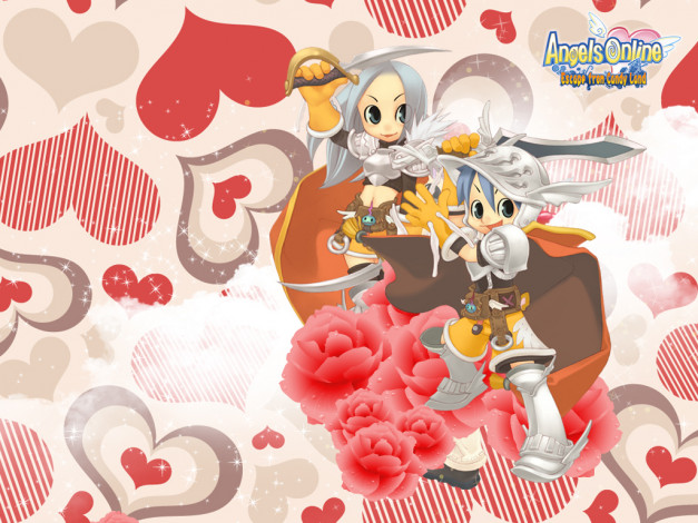 Обои картинки фото видео, игры, angels, online